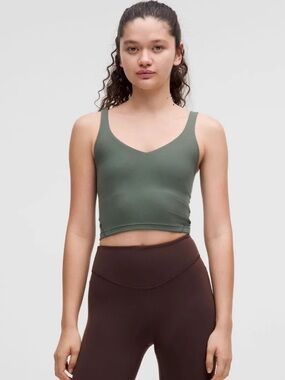 FINAL SALE NWT Lululemon Align Tank Top *Light Support, A/B Cup Dark Forest